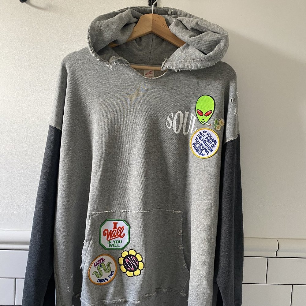 Vintage Patch Hoodie